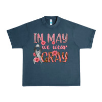 Midnight Navy In May We Wear Gray Urban Heavy Tee - texasbilliewilder