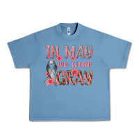 Pebble Blue In May We Wear Gray Urban Heavy Tee - texasbilliewilder