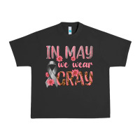 Pigment Black In May We Wear Gray Urban Heavy Tee - texasbilliewilder