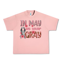 Salmon In May We Wear Gray Urban Heavy Tee - texasbilliewilder