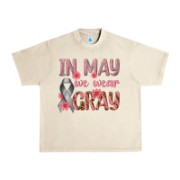 Sandshell In May We Wear Gray Urban Heavy Tee - texasbilliewilder
