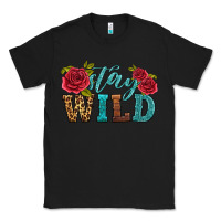 Black stay wild Classic Tee - HRA Design Shop