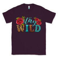 Plum stay wild Classic Tee - HRA Design Shop
