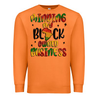 Carrot minding my black owned business Premium Sweatshirt - MaliasSmallBusiness
