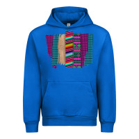 Cobalt Western Farm Life Serape Brush Stroke Urban Hoodie - Bettercallsaul