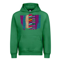 Emerald Western Farm Life Serape Brush Stroke Urban Hoodie - Bettercallsaul