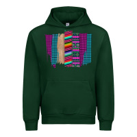 Forest Green Western Farm Life Serape Brush Stroke Urban Hoodie - Bettercallsaul