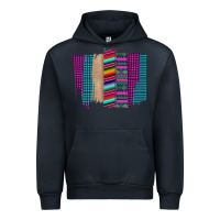 Navy Western Farm Life Serape Brush Stroke Urban Hoodie - Bettercallsaul