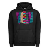 Pigment Black Western Farm Life Serape Brush Stroke Urban Hoodie - Bettercallsaul