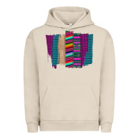 Pigment French Oak Western Farm Life Serape Brush Stroke Urban Hoodie - Bettercallsaul
