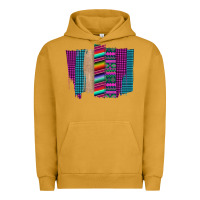 Pigment Peanut Butter Western Farm Life Serape Brush Stroke Urban Hoodie - Bettercallsaul