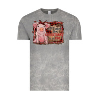 Cloud Rock all i want for christmas is a pig sitting pig Vintage Tee - RanaPortraitStore