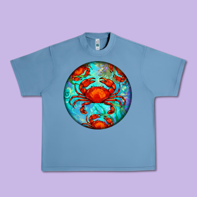 Crab Urban Heavy Tee Designed By Barkaloodesign