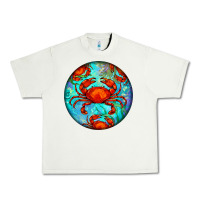 Pistachio crab Urban Heavy Tee - BarkalooDesign