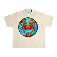Sandshell crab Urban Heavy Tee - BarkalooDesign