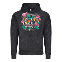 Vintage Black i hope karma slaps you in the face before i do Vintage Hoodie - Zillion Design Studio