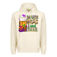 Tofu Mardi Gras and beer Premium Hoodie - BundleAndBundleShop