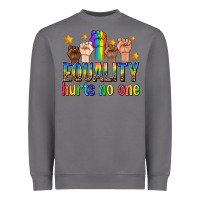 Storm equality hurts no one with fists Heavyweight Sweatshirt - texasbilliewilder