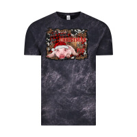 Cloud Black all i want for christmas is a pig baby Vintage Tee - RanaPortraitStore