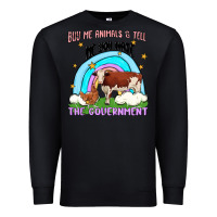 Black buy me animals Premium Sweatshirt - MaliasSmallBusiness