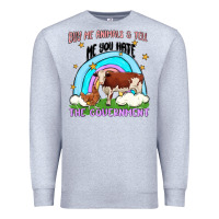 Heather Grey buy me animals Premium Sweatshirt - MaliasSmallBusiness