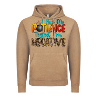 Vintage Coffee i had my patience tested i'm negative Vintage Hoodie - Zillion Design Studio
