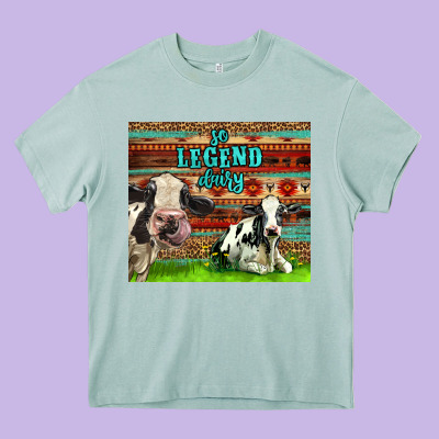 So Legend Dairy Heavy Core Tee Designed By Lillyallendesigns