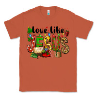Copper Christmas love like jesus Classic Tee - FaDigitalArtStudio