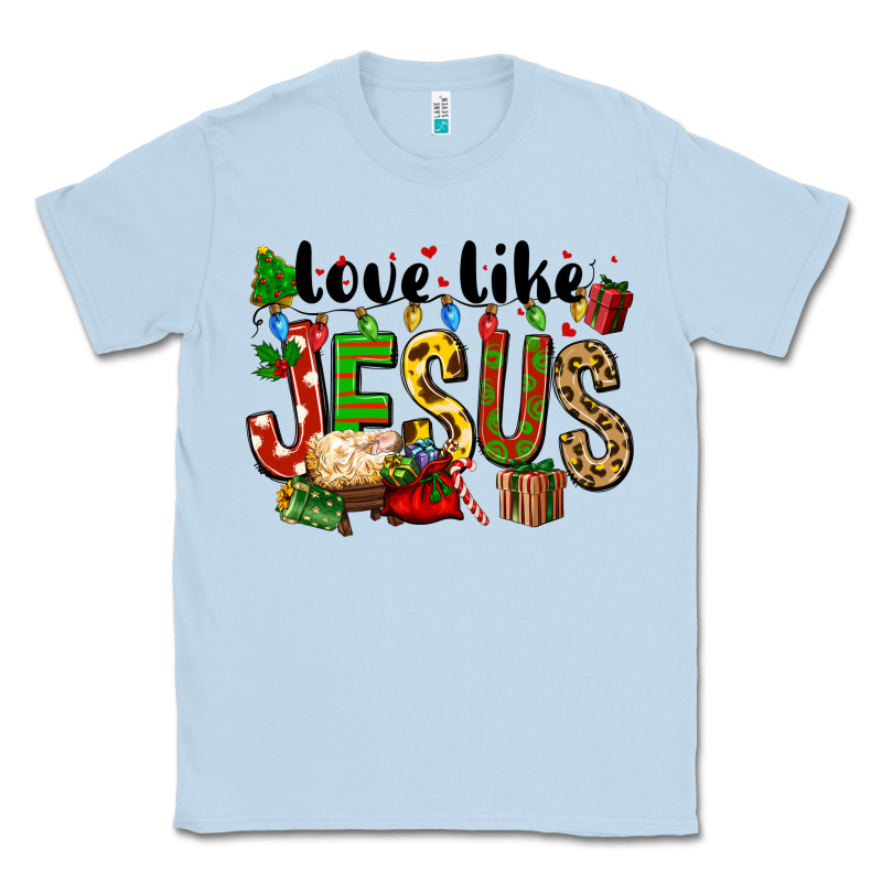 Christmas Love Like Jesus Classic Tee by FaDigitalArtStudio | Teevron