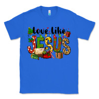 True Royal Christmas love like jesus Classic Tee - FaDigitalArtStudio
