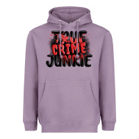 Lavender true crime junkie Heavyweight Hoodie - MaliasSmallBusiness