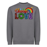 Storm choose love Heavyweight Sweatshirt - texasbilliewilder