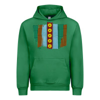 Emerald Western Sunflower Farm Life Brush Strokes Urban Hoodie - Bettercallsaul