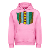 Fuchsia Pink Western Sunflower Farm Life Brush Strokes Urban Hoodie - Bettercallsaul