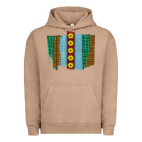 Pigment Burro Western Sunflower Farm Life Brush Strokes Urban Hoodie - Bettercallsaul