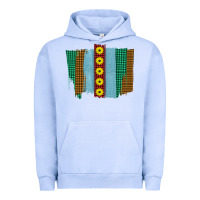 Pigment Grape Ice Western Sunflower Farm Life Brush Strokes Urban Hoodie - Bettercallsaul