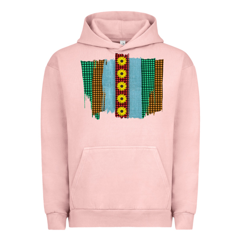 Western Sunflower Farm Life Brush Strokes Urban Hoodie by Bettercallsaul | Teevron