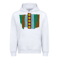 White Western Sunflower Farm Life Brush Strokes Urban Hoodie - Bettercallsaul