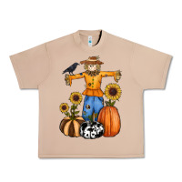 Burro pumpkin sunflower fall scarecrow Urban Heavy Tee - RanaPortraitStore