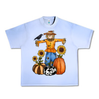 Grape Ice pumpkin sunflower fall scarecrow Urban Heavy Tee - RanaPortraitStore