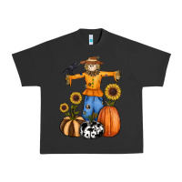 Pigment Black pumpkin sunflower fall scarecrow Urban Heavy Tee - RanaPortraitStore
