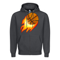 Smoke basketball Zipper Hoodie - JahusDesignShop
