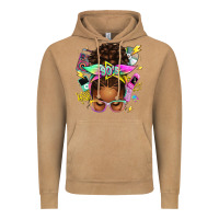Vintage Camel 90s afro messy bun Vintage Hoodie - texasbilliewilder