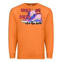 Carrot walk by faith Premium Sweatshirt - MaliasSmallBusiness