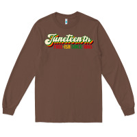 Chestnut juneteenth free ish since 1865 Long Sleeve Tee - HRA Design Shop