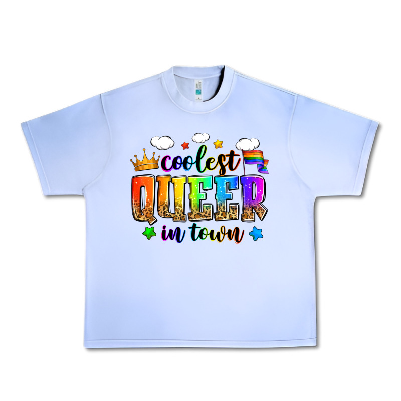 Coolest Queer In Town Urban Heavy Tee by Zillion Design Studio | Teevron