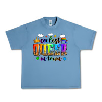 Pebble Blue coolest queer in town Urban Heavy Tee - Zillion Design Studio