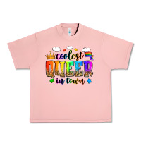 Salmon coolest queer in town Urban Heavy Tee - Zillion Design Studio