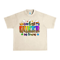 Sandshell coolest queer in town Urban Heavy Tee - Zillion Design Studio