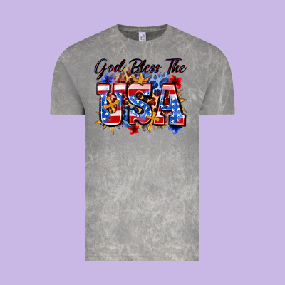 God Bless The Usa Vintage Tee Designed By Zillion Design Studio